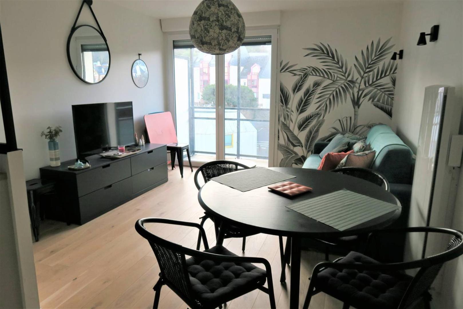 Bel Appartement Neuf Plage De Trestraou A Perros-Guirec - Ref 862 Exteriér fotografie