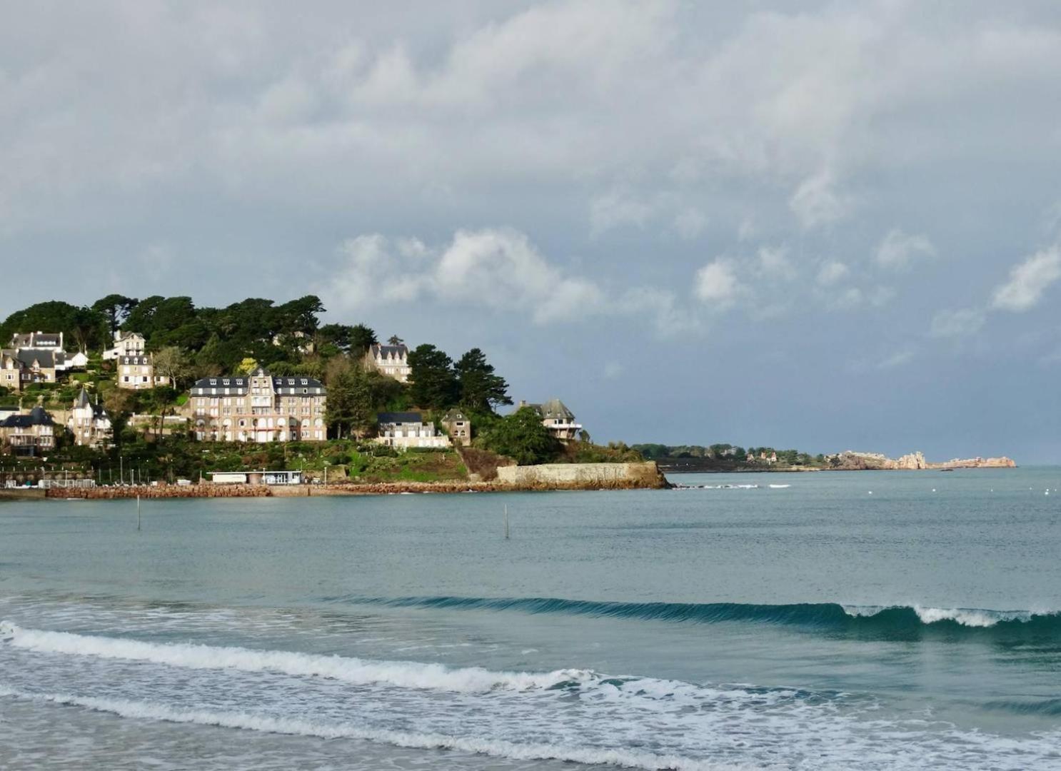 Bel Appartement Neuf Plage De Trestraou A Perros-Guirec - Ref 862 Exteriér fotografie
