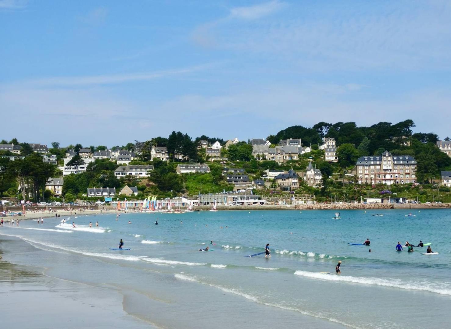 Bel Appartement Neuf Plage De Trestraou A Perros-Guirec - Ref 862 Exteriér fotografie